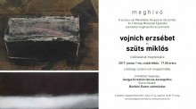 Vojnich Erzsébet és Szüts Miklós kiállítása plakát